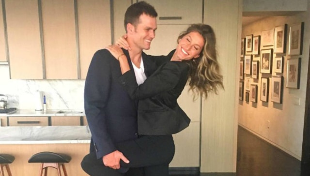 Reprodução/Instagram Gisele posa ao lado de Tom Brady em Nova York