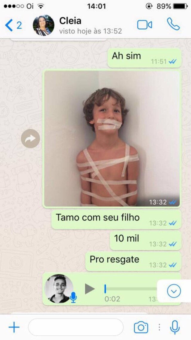 Reprodução / Facebook @pietra.bilek .