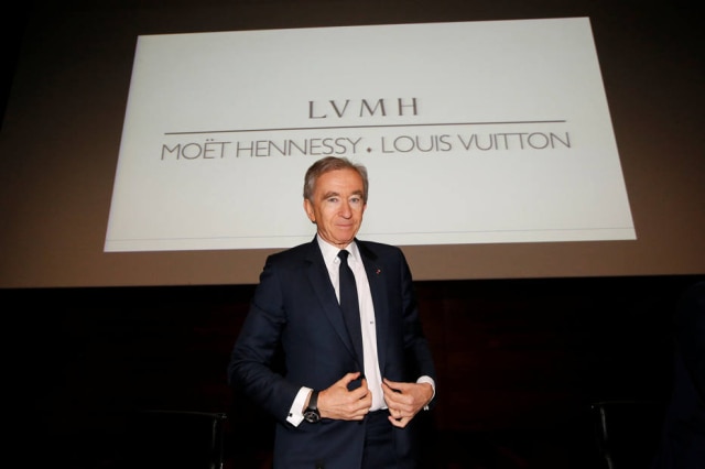 REUTERS/Stephane Mahe Bernard Arnault, CEO do grupo LVMH.
