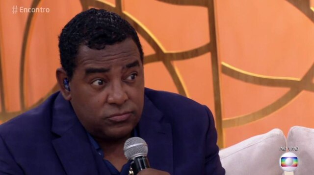 twitter/@EncontroFatima Luiz Carlos, do Raça Negra, causou reações controversas nas redes sociais após fala durante debate sobre abuso sexual infantil.