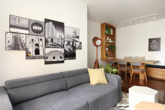 Mariana Orsi/Divulgação Apartamento foi especialmente projetado para irmãos que viveriam pela primeira vez a experiência de morar fora