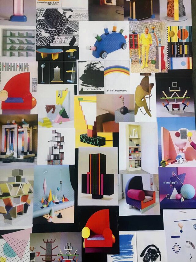 Divulgação/Modem A obra do arquiteto Ettore Sottsass norteia o desfile da Modem