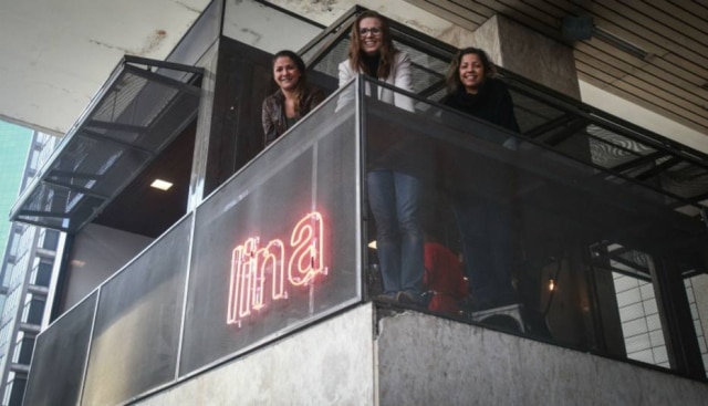 Werther Santana|Estadão O trio. As sócias do novo Lina Café na Paulista