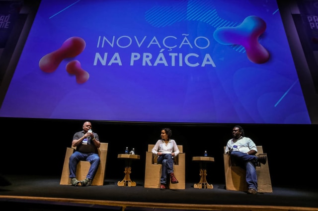 Rafael Arbex /ESTADAO Painel: Inovacao na Pratica, com Carlos Mira (TruckPad) e Carlos Humberto da Silva (Diaspora Black). Foto: Rafael Arbex /ESTADAO