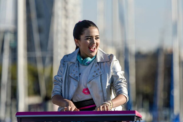 Nickelodeon/Divulgação Maia Reficco no papel de Kally, protagonista da série.