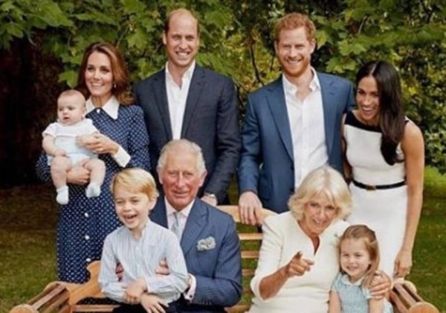 Instagram/@kensingtonroyal A família real britânica.