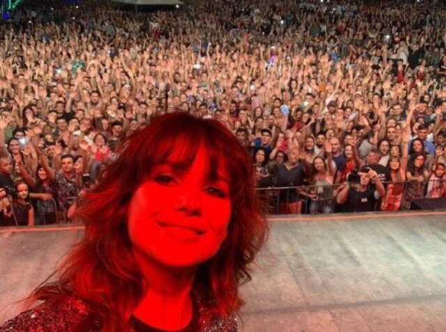 Instagram/@paulafernandes A cantora Paula Fernandes.