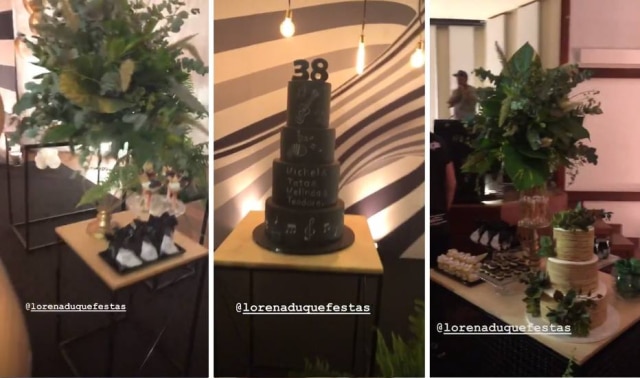 Instagram / @tatafersoza Detalhes da festa surpresa que Taís Fersoza fez para Michel Teló.