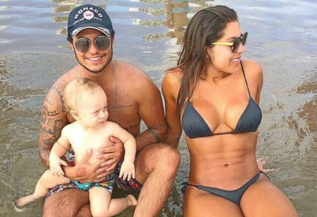 Instagram/@thammymiranda Thammy Miranda e Andressa Ferreira.