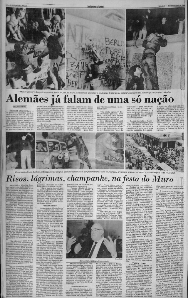 Acervo/Estadão O Estado de S.Paulo - 11/11/1989