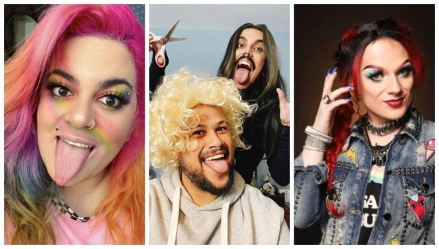 Instagram/@mairamedeiros_/@divadepressao/Tricia Vieira / GNT / Divulgação Maira Medeiros, Diva Depressão e Lorelay Fox são alguns dos youtubers que produzem conteúdo especial para quarentena durante pandemia de coronavírus.