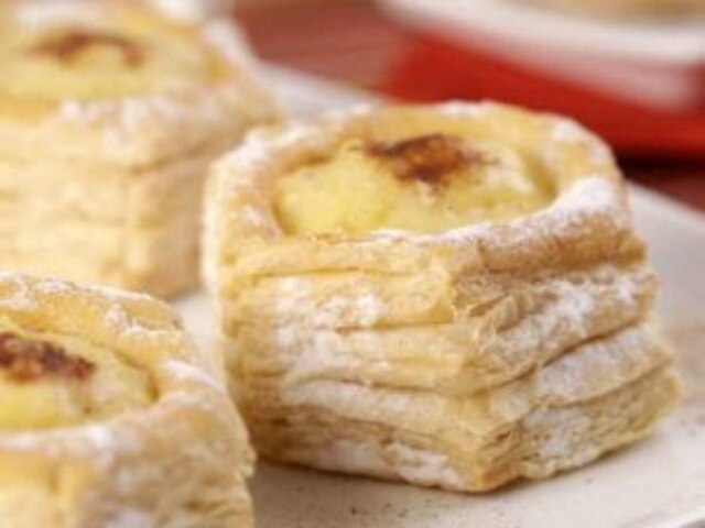 Site/Ana Maria Braga Receita de curau de tapioca na massa folhada. Parece elaborada, mas é simples
