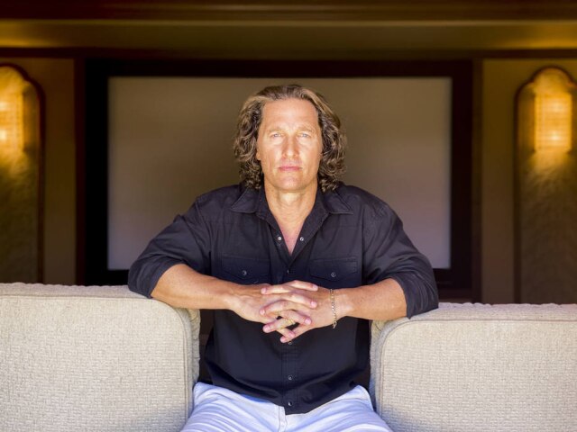Devin Oktar Yalkin/The New York Times McConaughey, 51, não usa desodorante há mais de 30 anos.