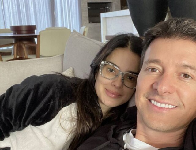 Instagram/@rodrigofaro Vera Viel e Rodrigo Faro