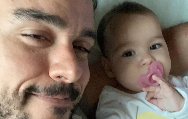 Instagram/ @joaquimlopesoficial Joaquim Lopes e a filha, Pietra