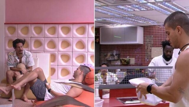 Globo No 'BBB 22', Eli e Arthur conversaram sobre a saída do paranaense do reality. Além disso, brothers analisaram novo paredão entre DG, Eli e Scooby.