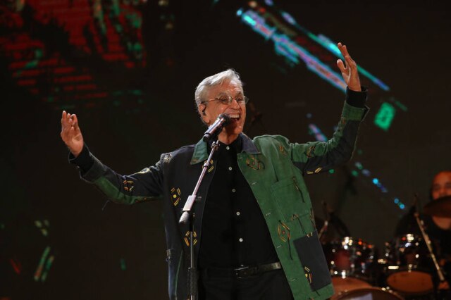 Denise Andrade/ESTADÃO Caetano Veloso apresentará a turnê 'Meu Coco' no Espaço das Américas, em São Paulo.