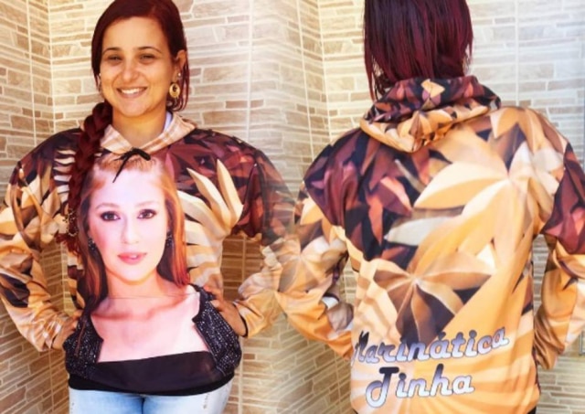 Instagram / @tinhabreda Fã homenageia Marina Ruy Barbosa