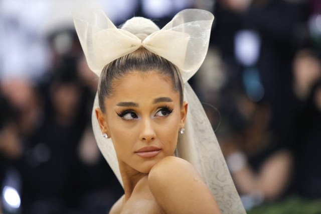 REUTERS/Eduardo Munoz Ariana Grande no MET Gala, em Nova York.