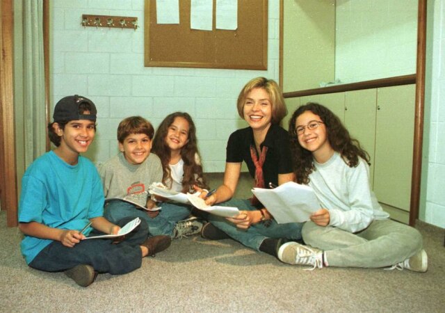 André Durão / Estadão Atores da novela 'Meu Bem Querer', em foto de 1998.