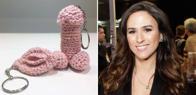 Instagram / @mali_rio | Instagram / @tatawerneck Tatá Werneck e os brindes do chá de revelação do sexo de seu bebê.