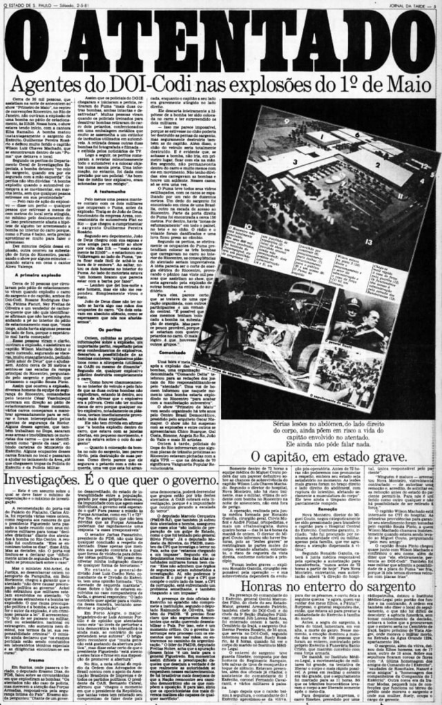 Acervo/Estadão Jornal da Tarde - 02/5/1981