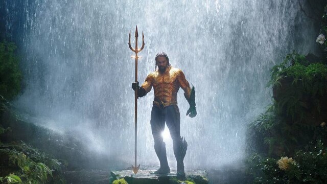 Warner Bros. Pictures Jason Momoa interpreta o 'Aquaman'.