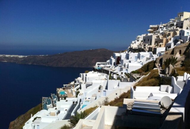 Michael Perry|Reuters A ilha grega de Santorini