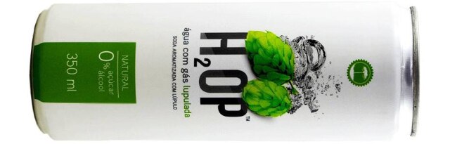 Cervejaria Araucária H2OP, água com gás lupulada.