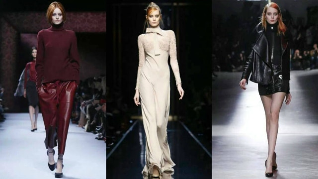 Divulgação A modelo, que tem 16 anos, em desfiles em Paris e Milão
