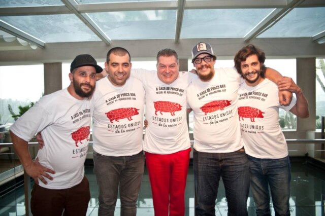 Rogerio Gomes|Divulgação Ariel Argomaniz, Jefferson Rueda, Dario Cecchini, Renzo Garibaldi e Diego Peres Sosa
