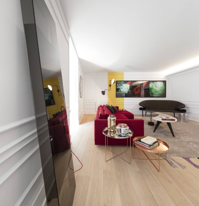 Fernando Guerra O apartamento de 120 m² da designer Fernanda Marques.