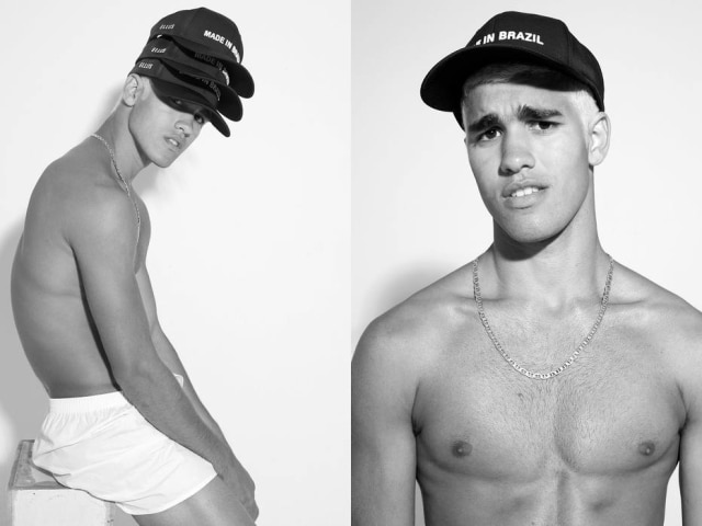 Cristiano Madureira O modelo Pietro Baltazar ficou conhecido nas redes como 'Justin Bieber do Vidigal'