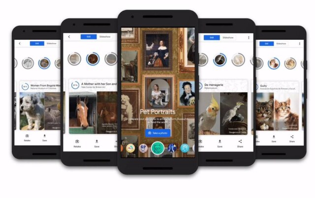 Google Recurso Pet Portraits está disponível no app Google Arts & Culture