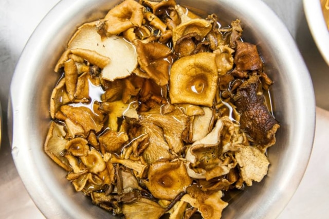 Rubens Kato|Divulgação Mix com mais de dez espécies de cogumelos, que fazem parte da dieta dos índios Sanöma.