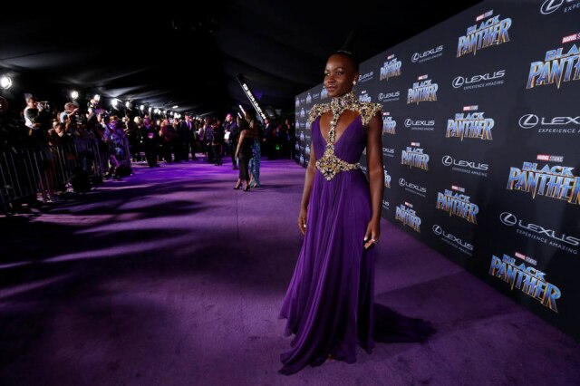 Mario Anzuoni/Reuters A atriz Lupita Nyong'o homenageou seu colega de elenco em 'Pantera Negra', Chadwick Boseman, no Instagram