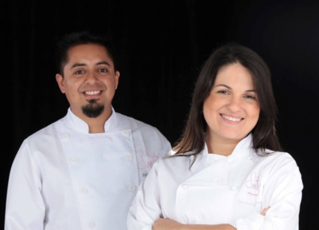 Maria Sanz A dupla de chefs do Soeta Pablo Pavón e Bárbara Verzola