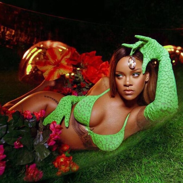 Divulgação/SavagexFenty Rihanna é a estrela da campanha da coleção desfilada