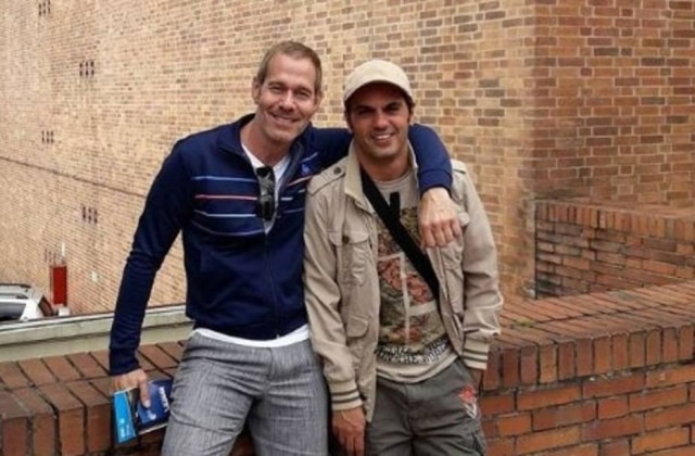Instagram/@jefflattari O ator Nico Puig e o marido Jeff Lattari.