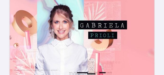 Divulgação Nova identidade visual do canal de Gabriela Prioli no YouTube