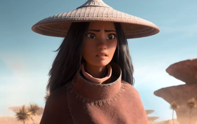 Walt Disney Studios / Reprodução Raya é a mais nova princesa da Disney, e será dublada por Kelly Marie Tran