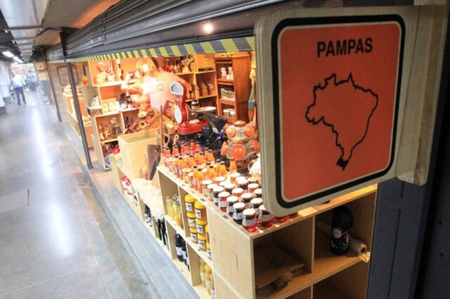 Clayton de Souza|Estadão Box dos Pampas no Mercado de Pinheiros