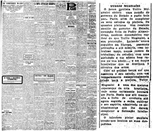Acervo/Estadão > Estadão - 11/10/1920