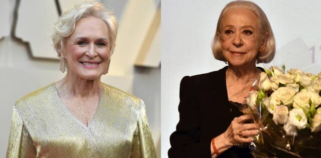 Jordan Strauss/Invision/AP I Christina Rufatto / Estadão Glenn Close disse que Fernanda Montenegro merecia o Oscar de Melhor Atriz em 2019
