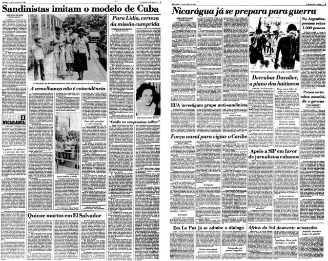 Acervo/ Estadão > Estadão - 28/6/1980 e 19/3/1982