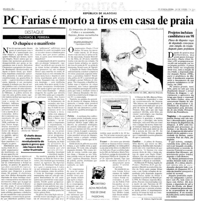 Acervo/Estadão >> Estadão - 24/6/1996