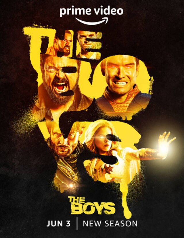 Prime Video Cartaz oficial da terceira temporada da série 'The Boys', do Amazon Prime Video. O trailer da série foi divulgado nesta segunda-feira, 16 de maio.