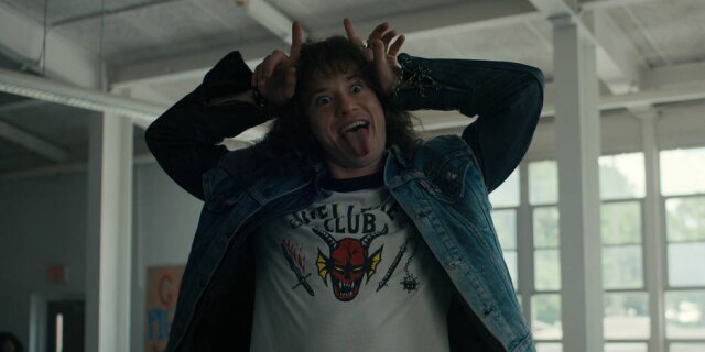 Netflix O personagem Eddie Munson é interpretado pelo ator Joseph Quinn.