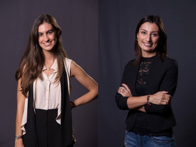 Divulgação Nova safra. Teresita Ovalle, de 25 anos, da chilena Viña Carmen e Chiara Abbona de 29 anos, da vinícola italiana Abbona
