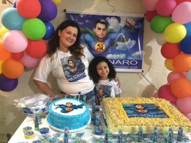 Reprodução/Instagram Festa de aniversário 'anticomunista'